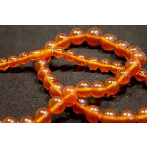 Vintage amber beads necklace